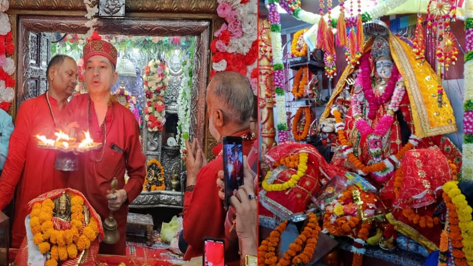 Shardiya Navratri 2022: Crowd of devotees in uttarakhand temples photos