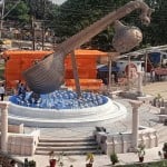 अयोध्या का लता मंगेशकर चौराहा।