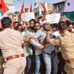 PFI Ban: PFI workers protest against the raid of NIA