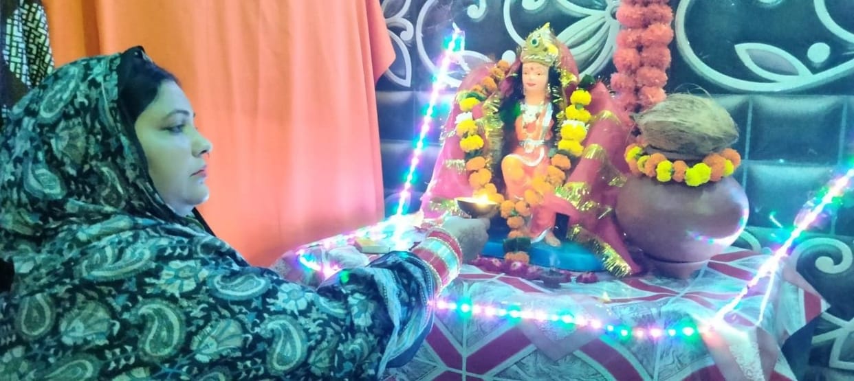 Ruby Khan installed the idol of Maa Durga in the house, will keep fast for 9 days