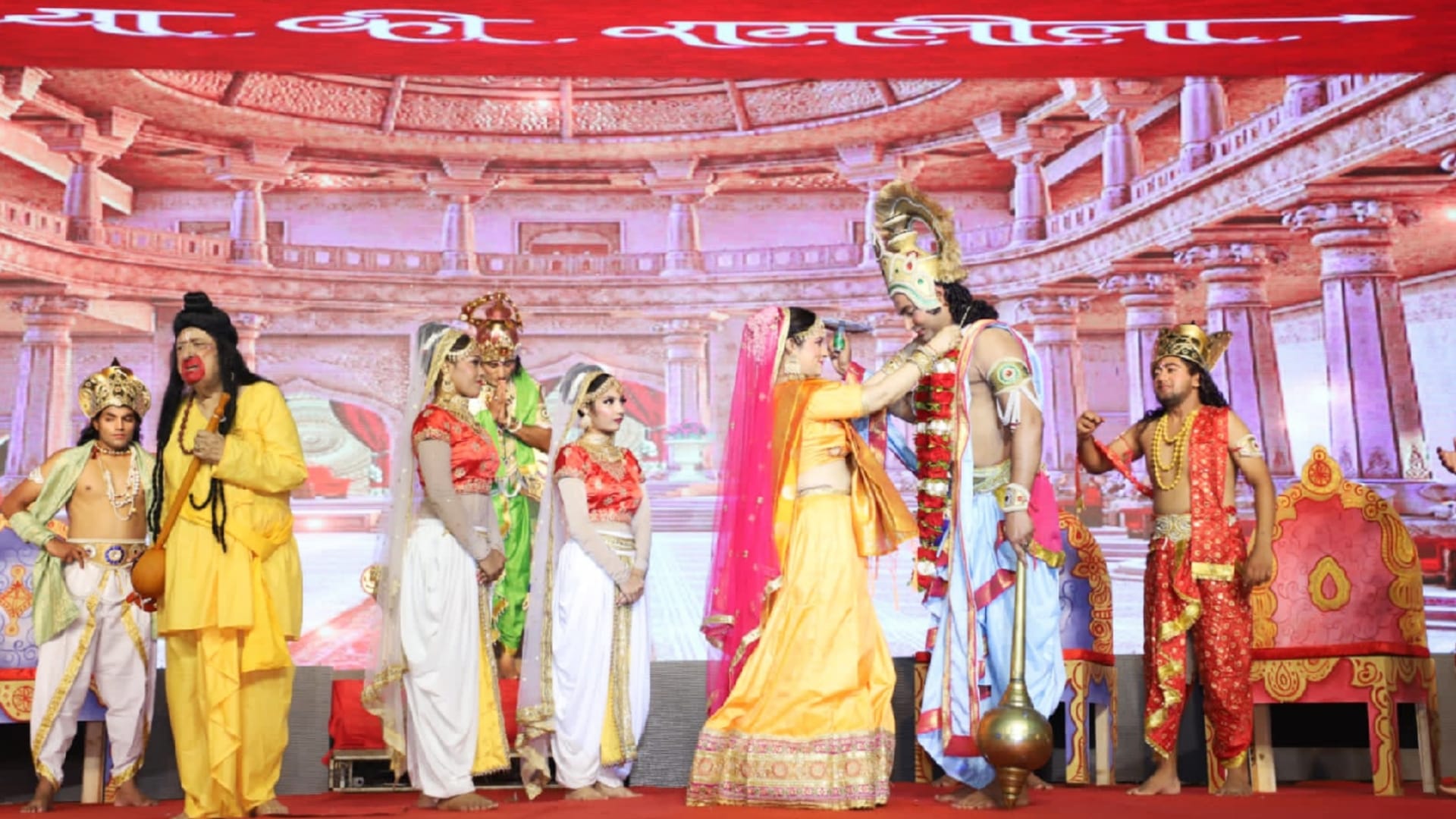 Ramlila in Ayodhya: Film Ramlila begins in Ramnagari, Narad Muni Samadhi Bhanga dialogue steals the charm