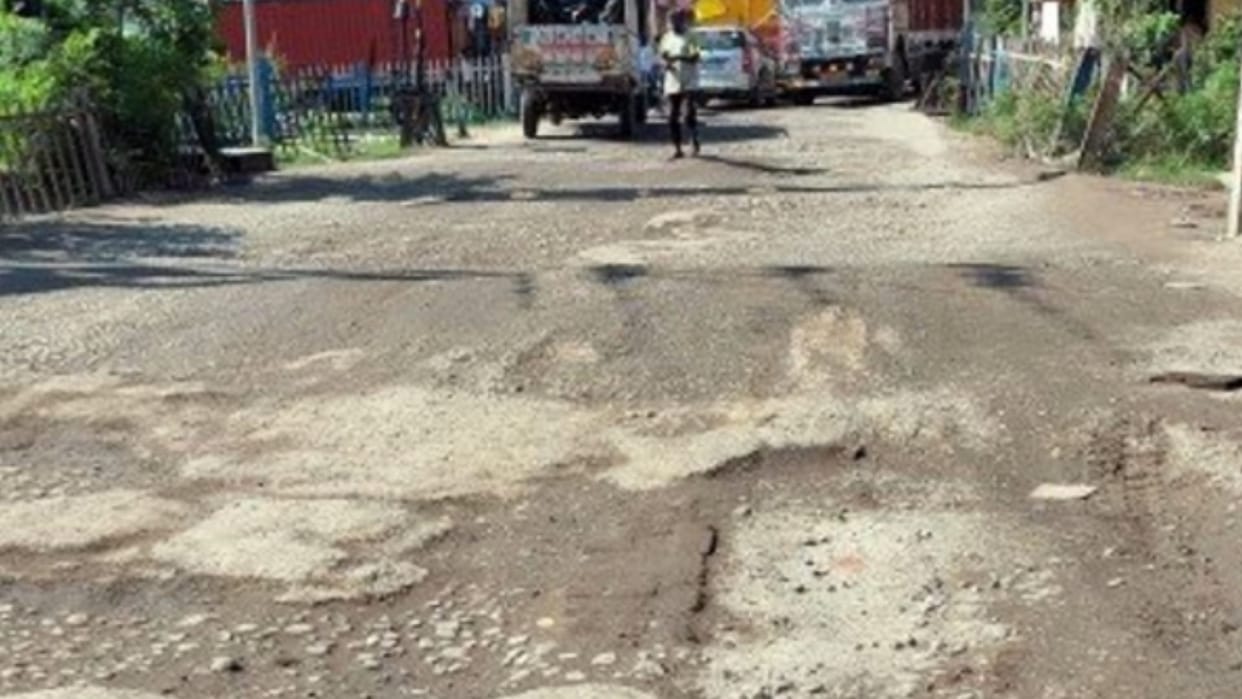 Are these potholes or 'wells of death' on the road?