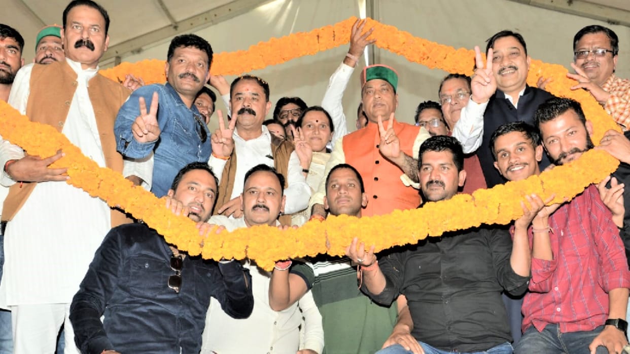 CM Jairam said that People have made up their mind to bring BJP to power once again in Himachal