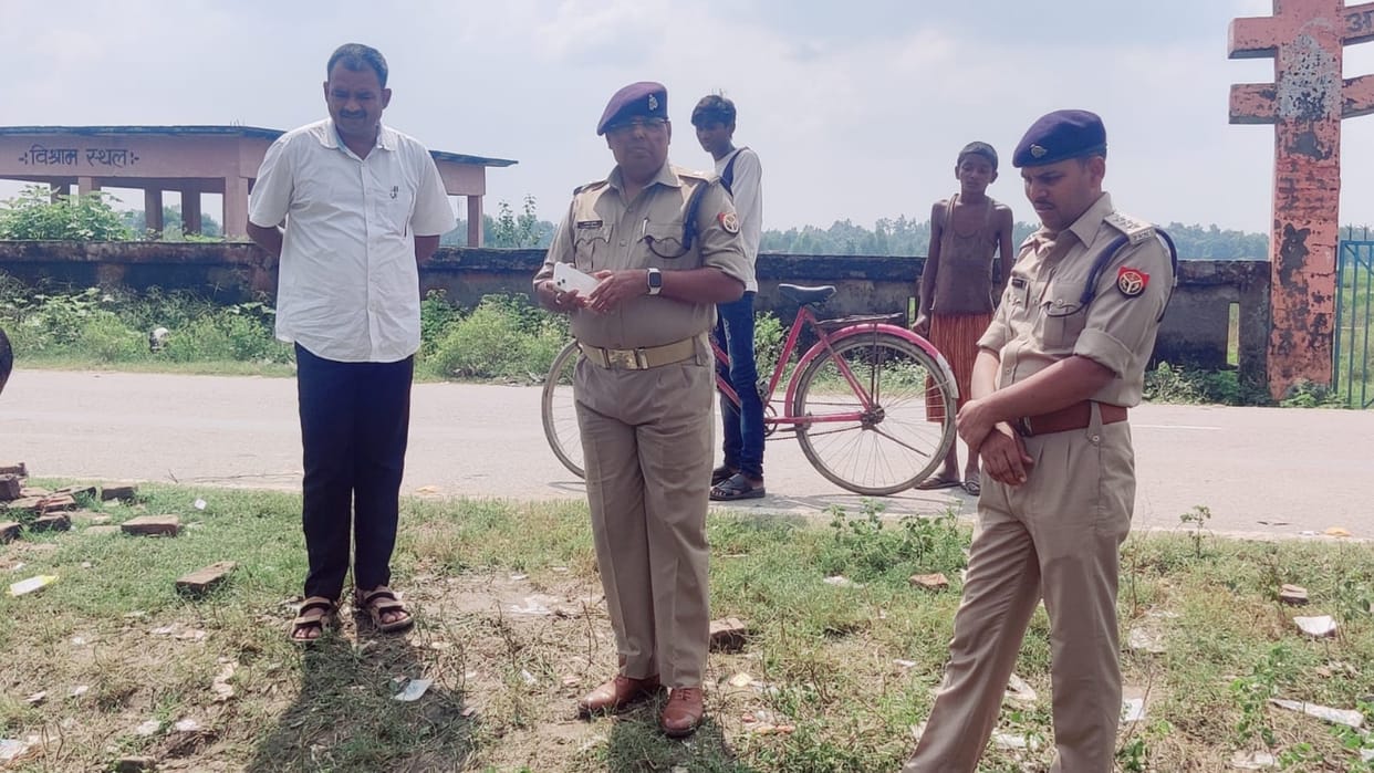 A man murdered in rupaideeha in Bahraich.