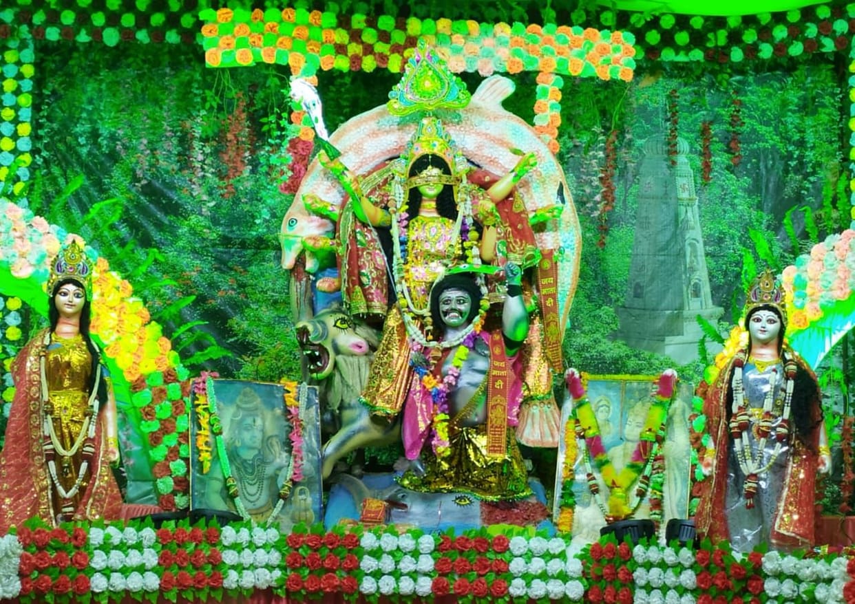 gonda,Navrat,decorate,mankapur