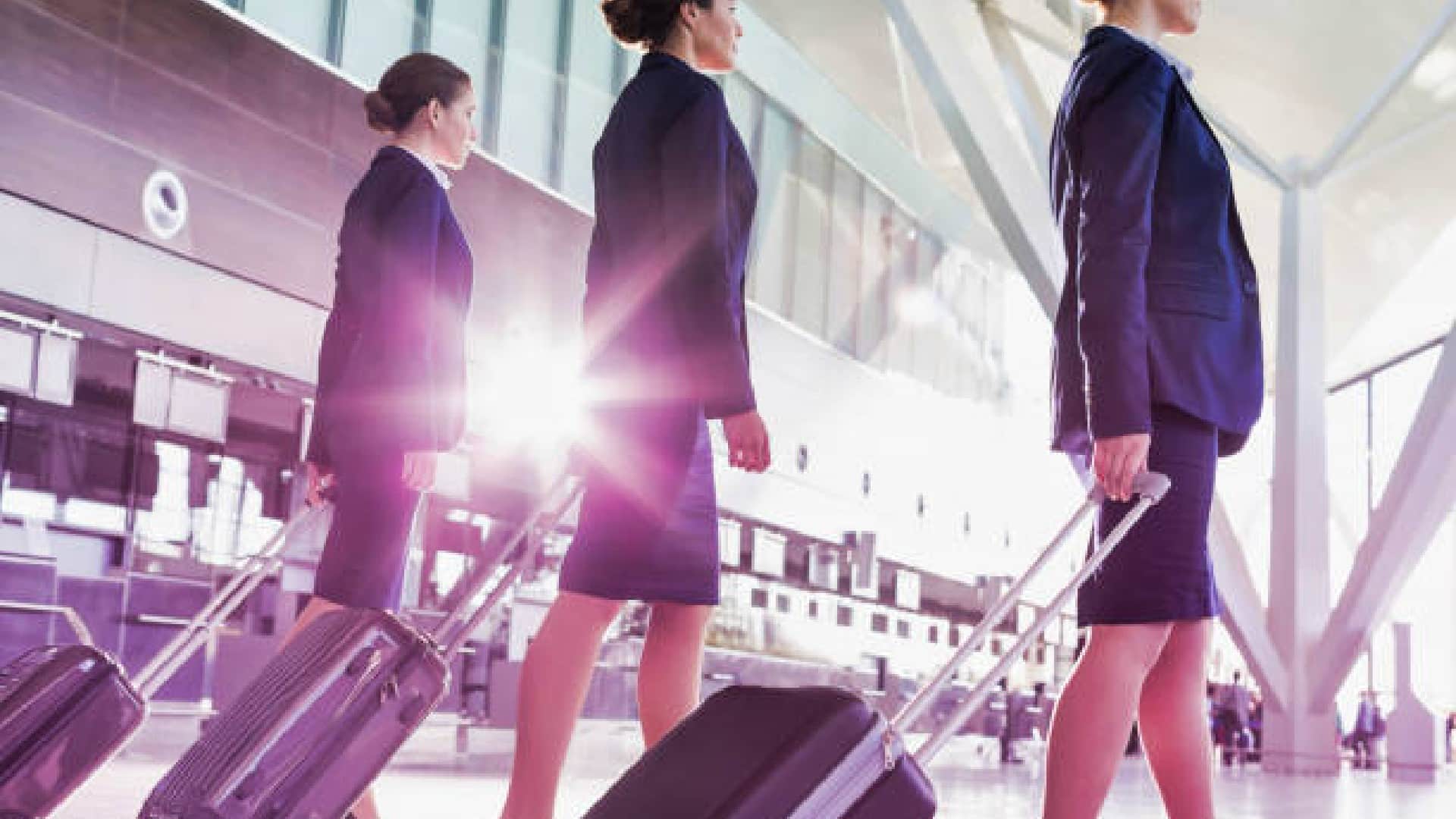 Interesting Facts: Have you ever wondered what flight attendants carry in their Tiny bags