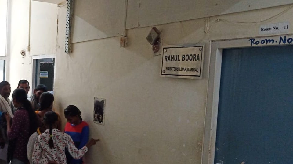 Naib Tehsildar of Karnal Rahul Bura resigned from his post