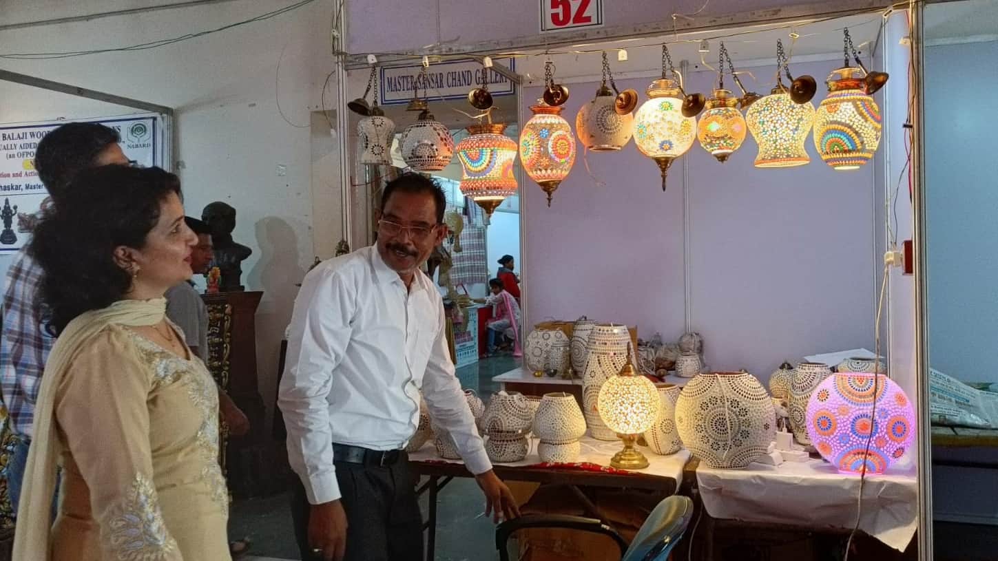 jammu Crafts Art Mela in jammu Kala Kendra organized by NABARD till October 2