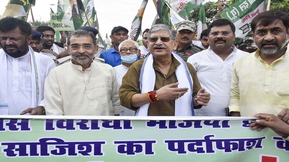 JDU takes out processions across Bihar to caution people against BJP conspiracy