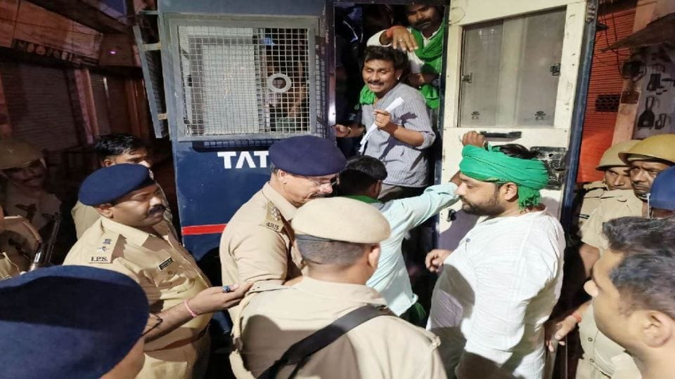 police filed report against 201 leaders-workers of BKU Swaraj in kasganj clash