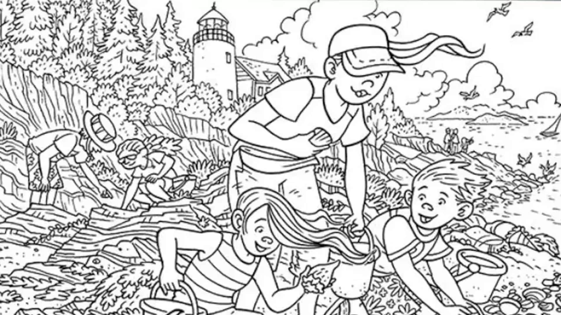 Optical Illusion: Find Out Hidden Ice Cream in this picture Check Your IQ