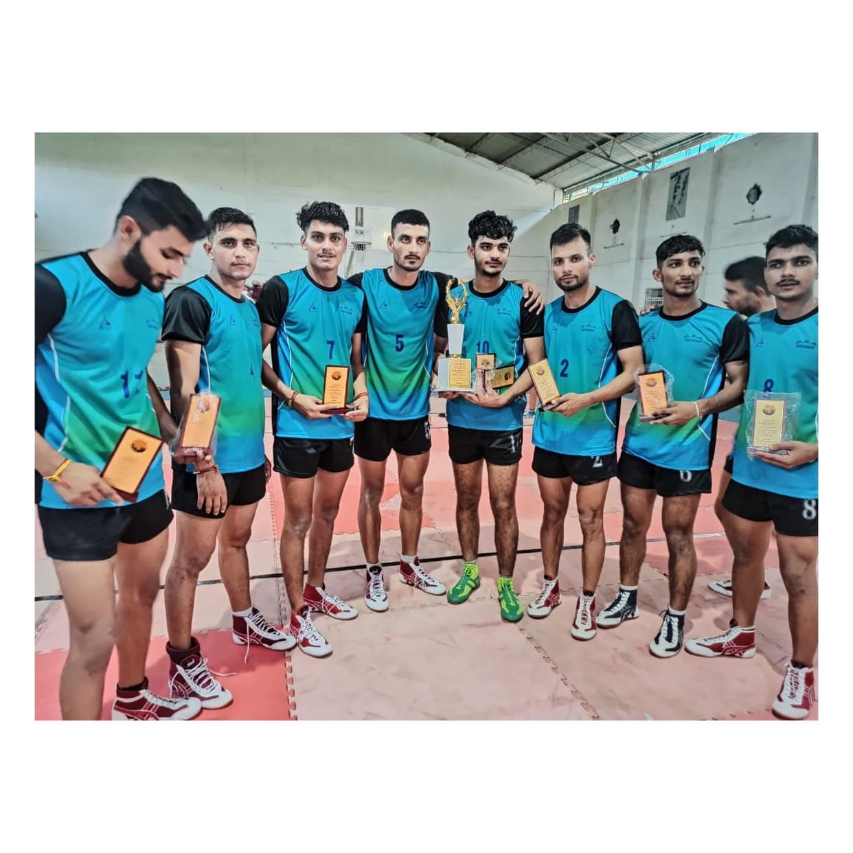 Welcome to Kabaddi team returned as champion