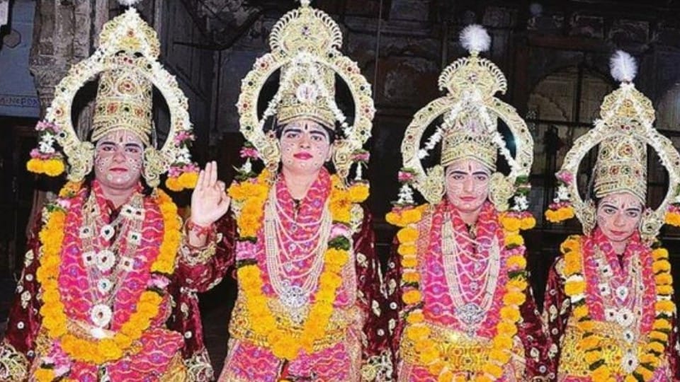 Shri Ram Barat Leela Held In Mathura