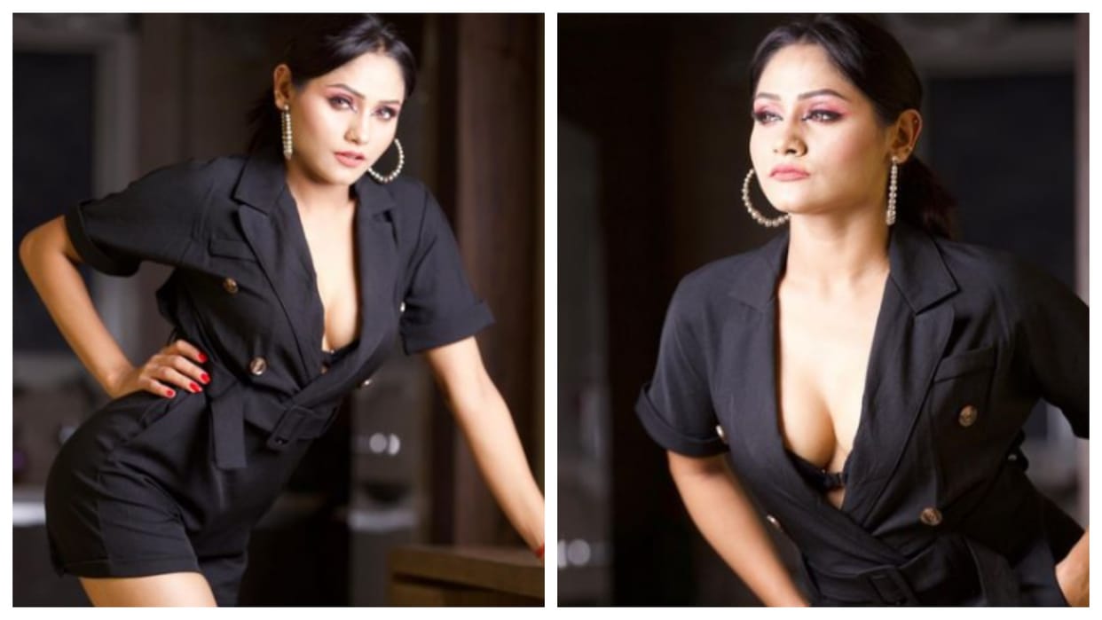 Bhojpuri Actress Shweta Sharma also as Popular as Urfi Javed see her Bold and Hot Photos Viral on Social media