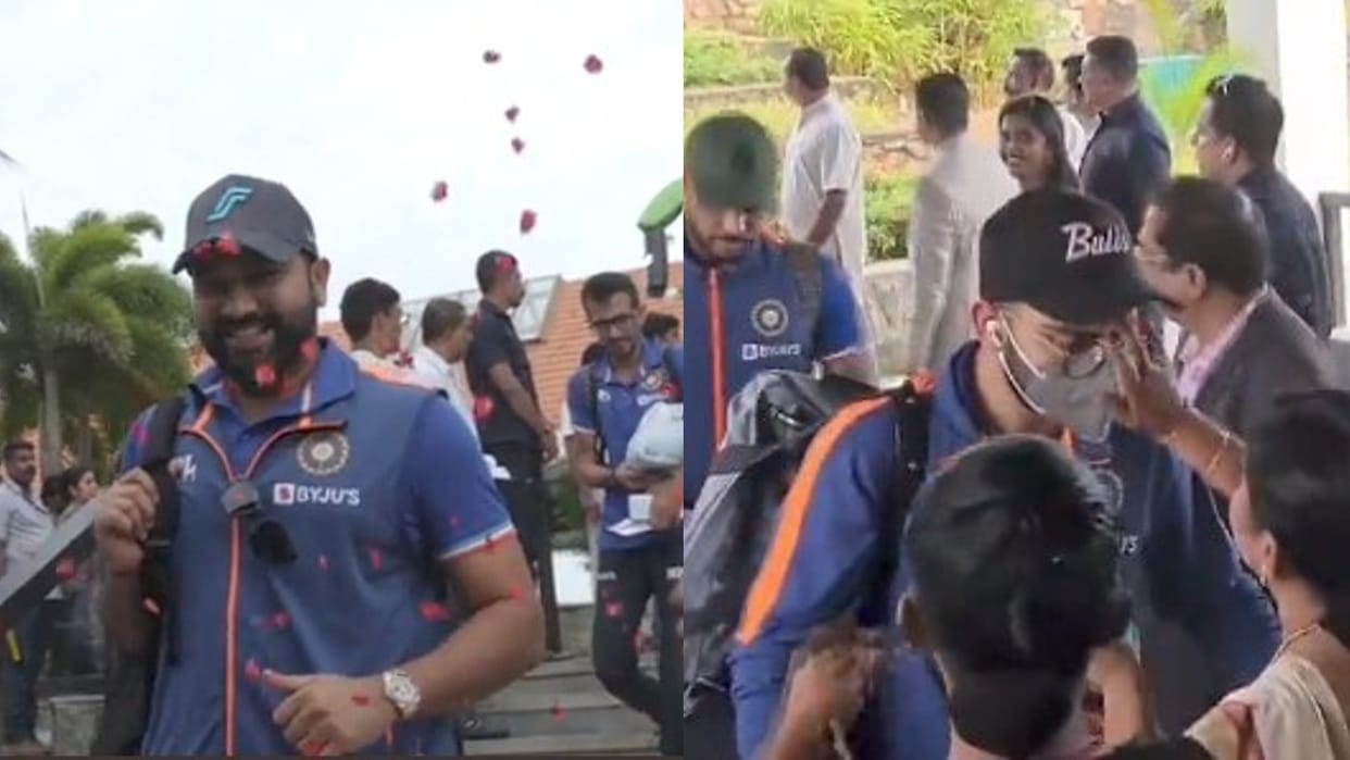 Indian team reaches Thiruvananthapuram for T20 Series against South Africa