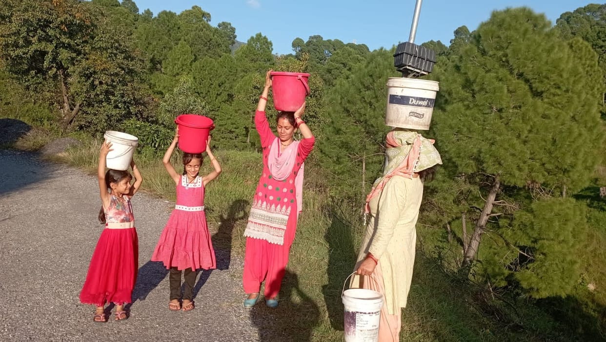 Less Water Supply in Rural Dwarahat
