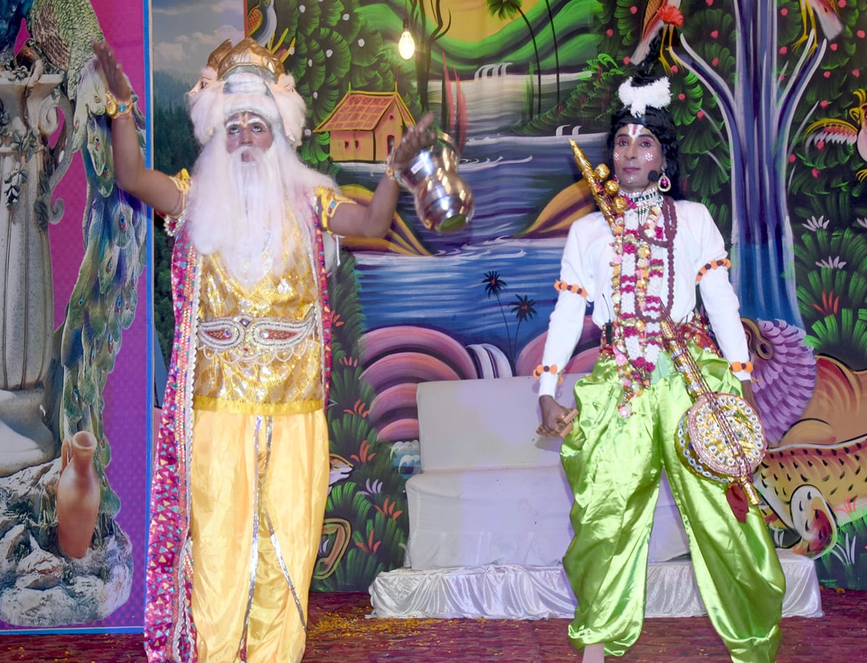 The spectators were mesmerized after watching the Leela of Naradamoh.
