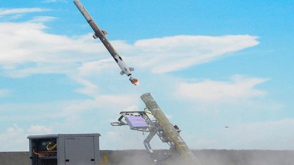 DRDO conducted two successful test flights of Very Short Range Air Defence System (VSHORADS) missile