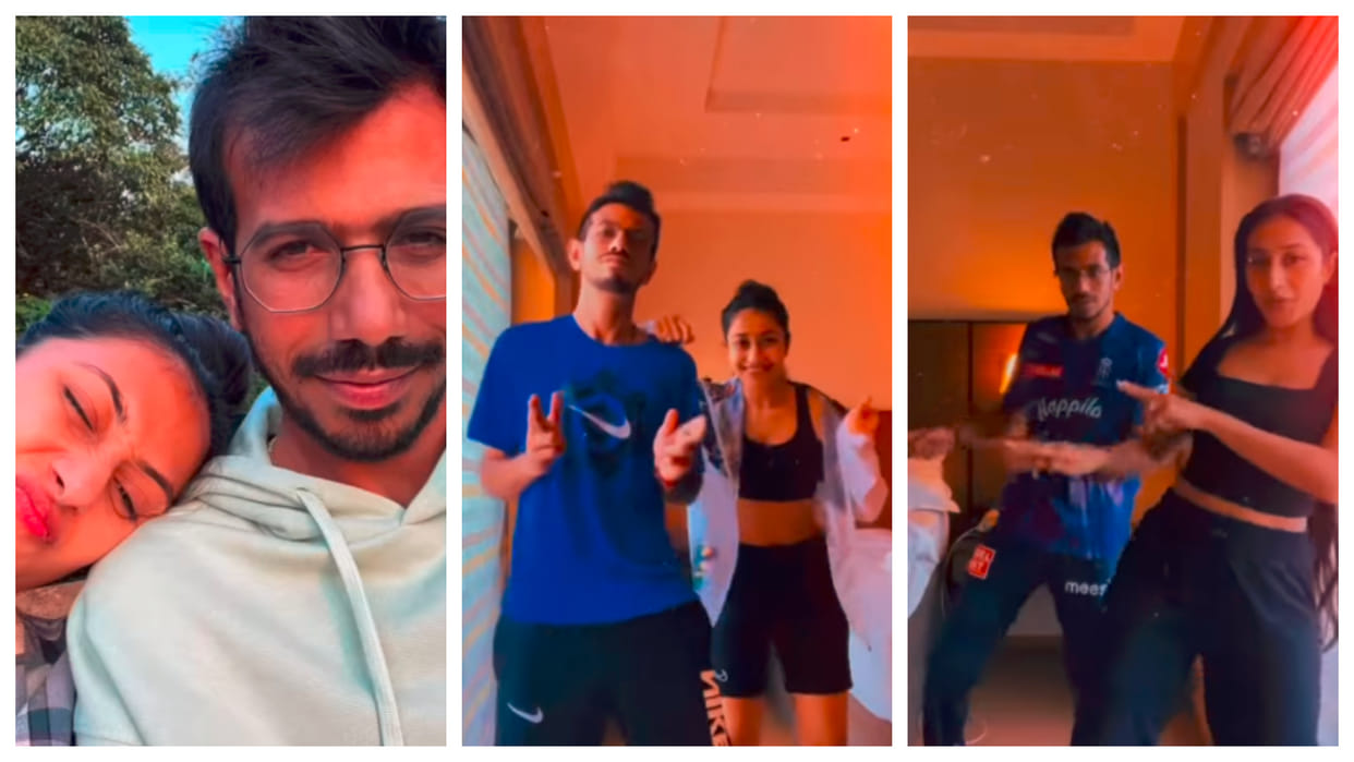 Yuzvendra Chahal wished Dhanashree verma in a special way on her birthday shared romantic video watch