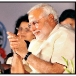 लता मंगेशकर और प्रधानमंत्री नरेंद्र मोदी