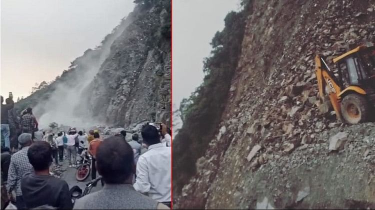 Landslide In Uttarakhand Gangotri And Yamunotri Highway Closed In Dharasu Amar Ujala Hindi