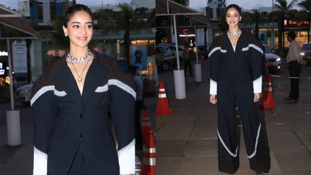 Ananya Panday trolled for her latest look with extreme height netizens compared her to burj khalifa
