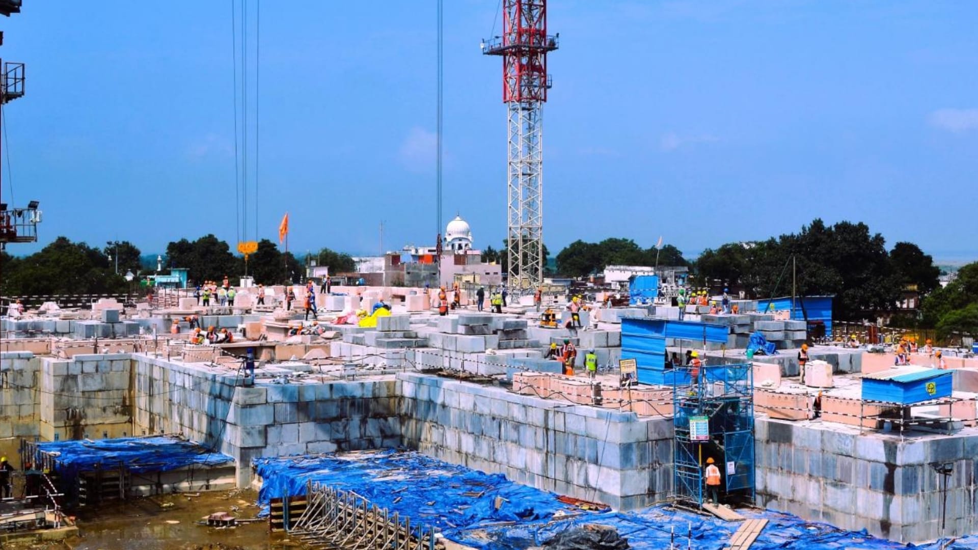 Ayodhya Ram Temple Construction 45% Percent Completed See Photos Shared by Trust