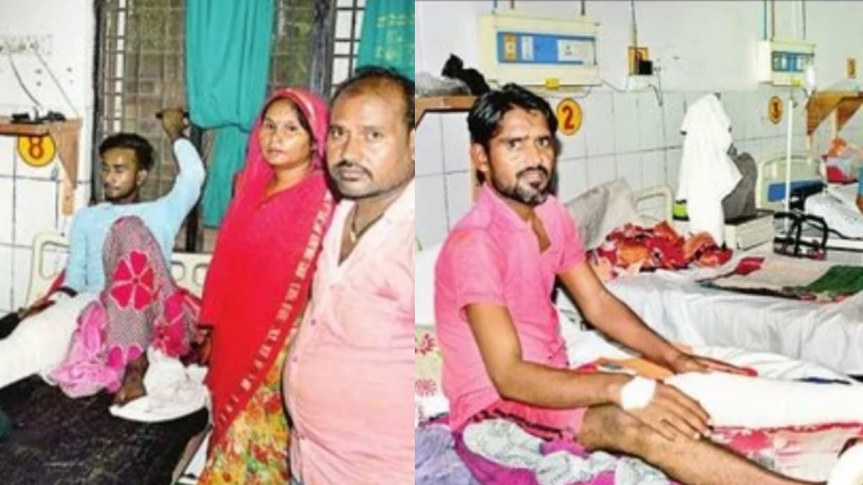 condition of district hospital in Barabanki.