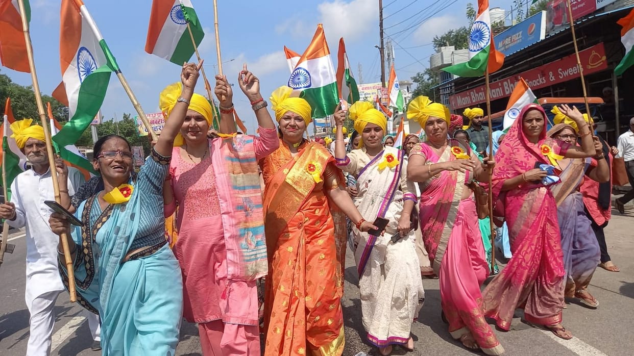 Prabhat Pheri taken out on the birth anniversary of Bhagat Singh, honoring the talents