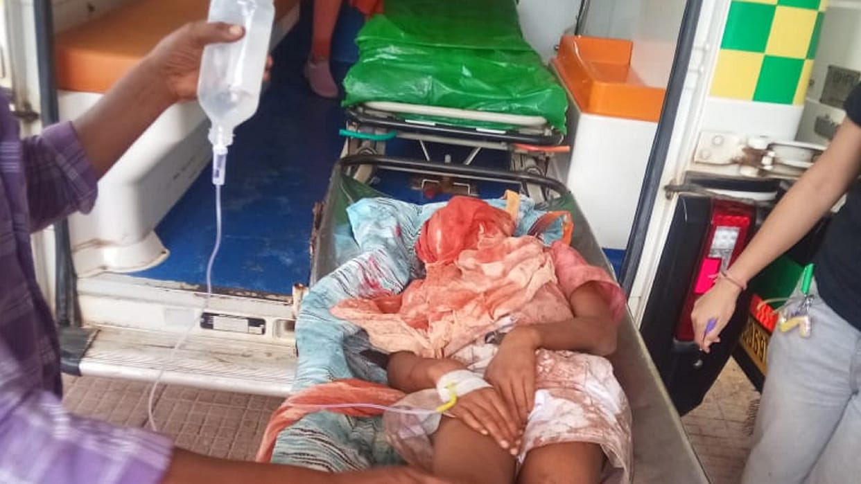 wildlife in chhattisgarh; bear attack on school going child in kanker