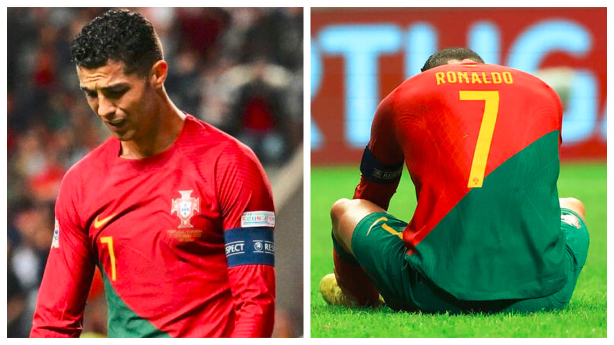 cristiano ronaldo out of the UEFA Nations League with tears Portugal lost to Spain and reached semi finals
