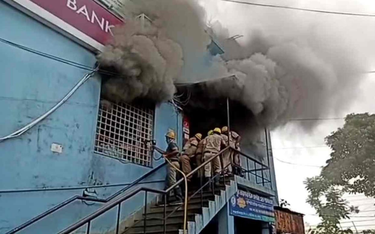 Anubrata Mondal account is in Axis Bank fire in Bolpur