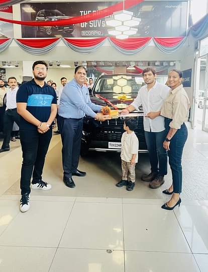 Olympian wrestler Geeta Phogat takes delivery of 2022 Mahindra Scorpio-N Anand Mahindra welcomes