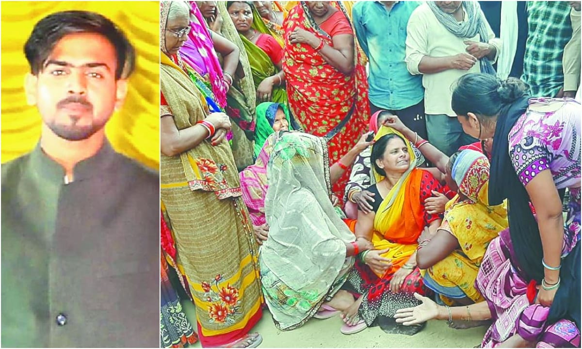 Student dies after falling from train in ghazipur tying shoelaces became an excuse for death