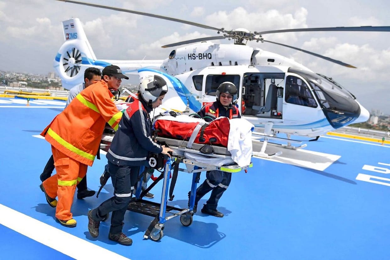 Helicopter Ambulance: Helicopter Emergency Medical Service will be available in mountains