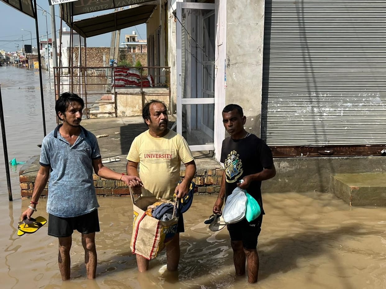 Life miserable due to floods, boat-tractor only support