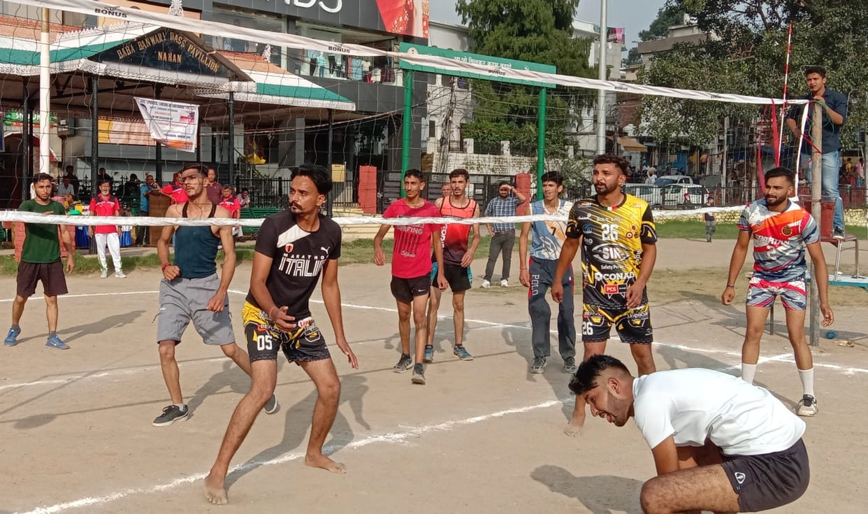 sirmaur news pg college win volleyball pratiyogita