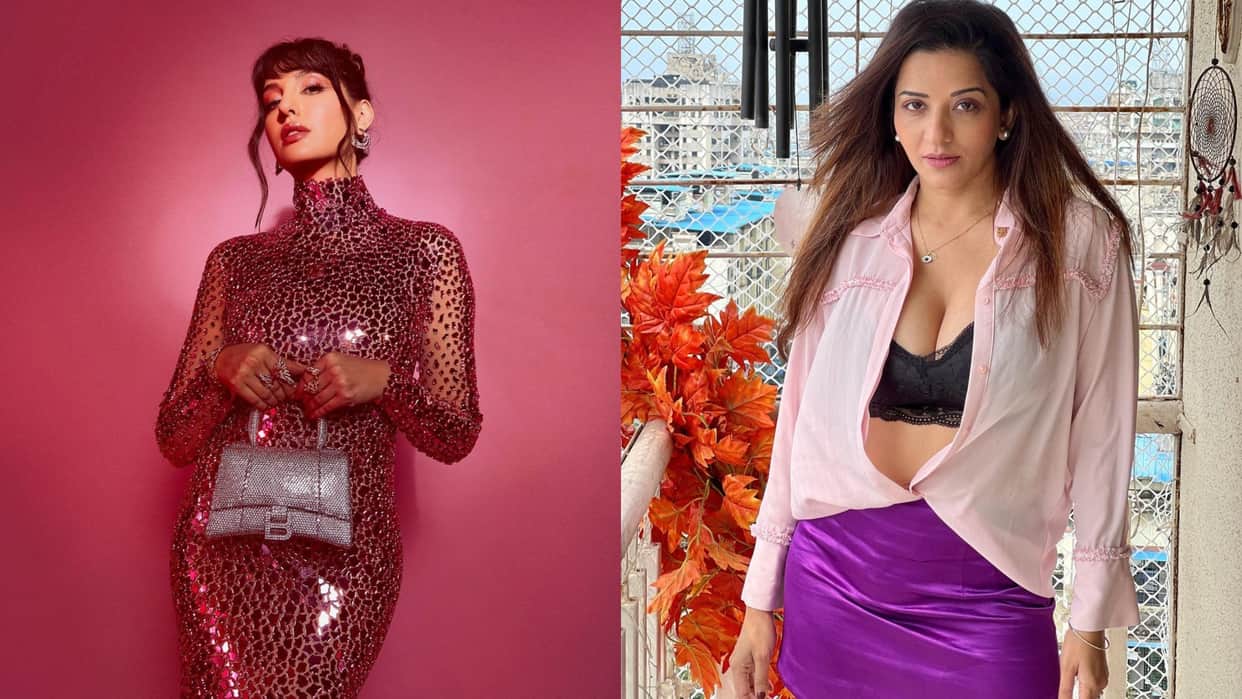 Photos of the day Nora Fatehi Monalisa Urfi Rani Chatterjee aamna Shareef alia bhatt Esha gupta Avneet Kaur