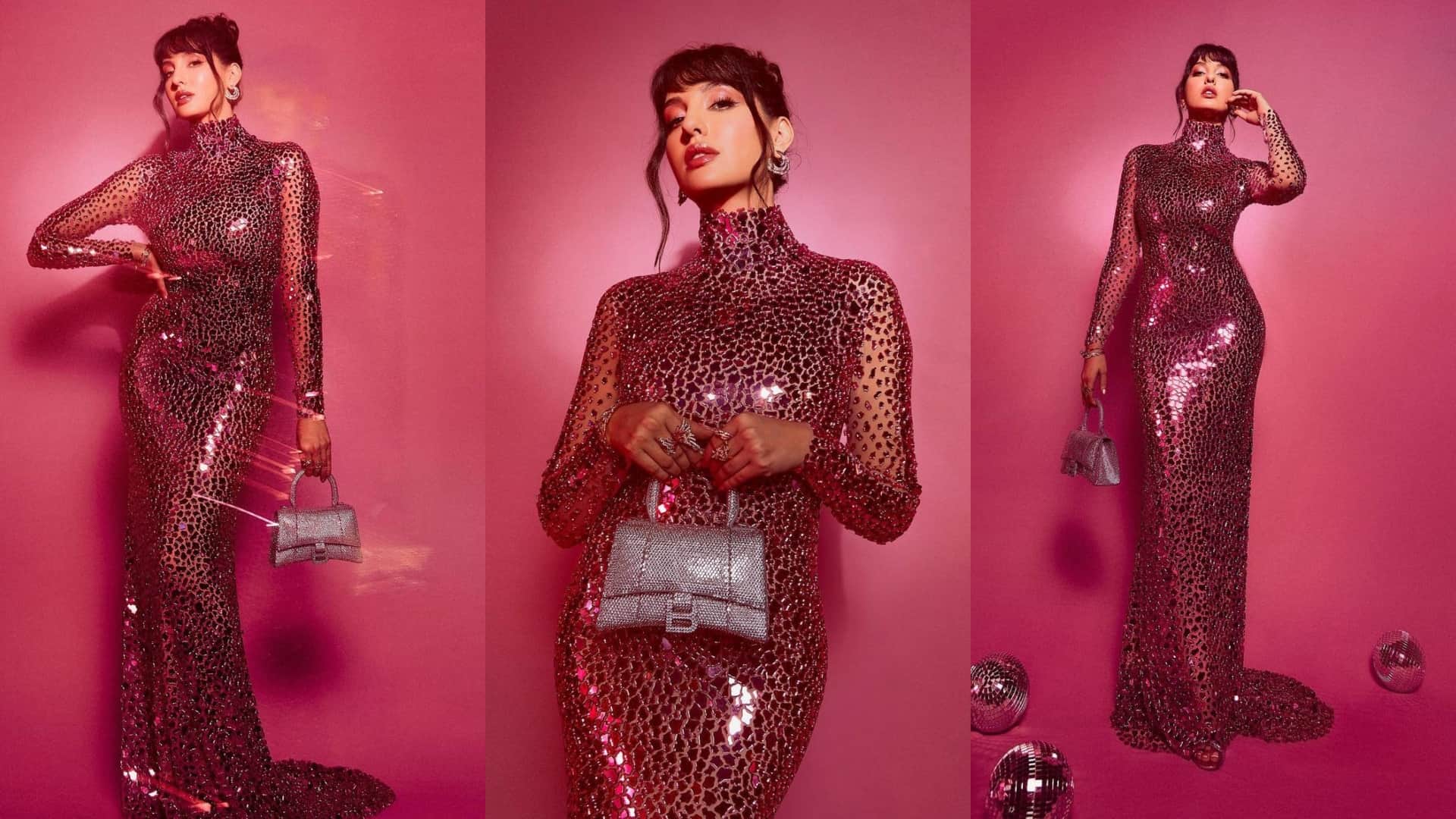Photos of the day Nora Fatehi Monalisa Urfi Rani Chatterjee aamna Shareef alia bhatt Esha gupta Avneet Kaur