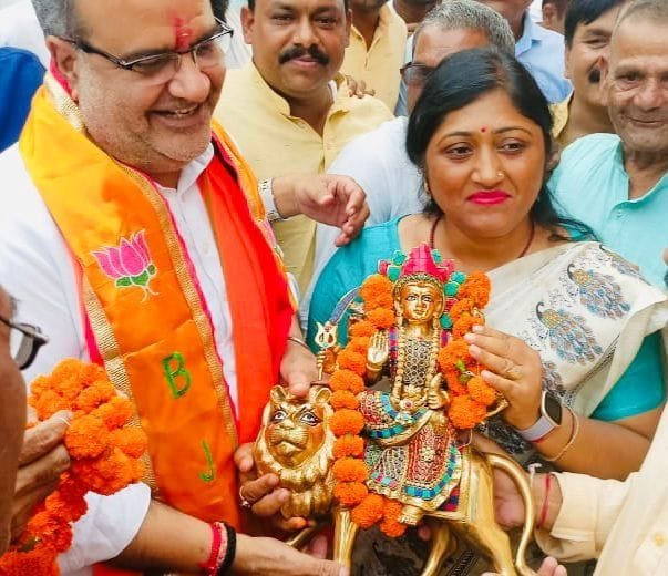 BJP State President inaugurated the newly constructed building of Zip