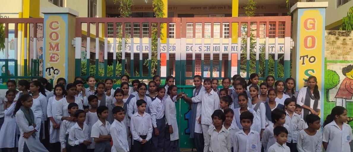 Lack of teachers: In Lahli and Nidana, girls lock schools, peon is teaching English instead of teacher