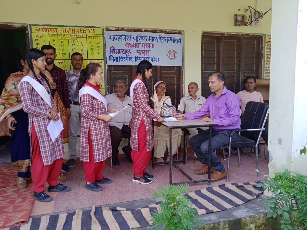 badthal madana high school upgraded and become llus two and four girls  took admission in plus one