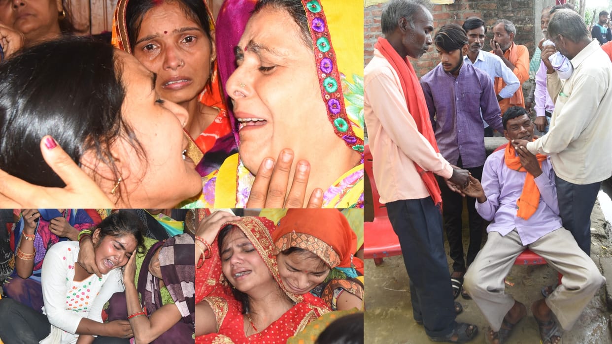 Accident in Itaunja: Report of tikauli village.