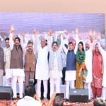 सुजानपुर में कांग्रेस की जन संकल्प रैली