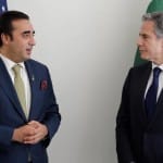 Pakistan- Bilawal Bhutto with Antony Blinken