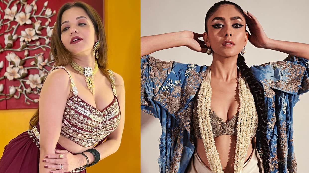 Photos Of The Day Monalisa killer look mrunal thakur akshara singh pics today celebrity update in 10 pictures