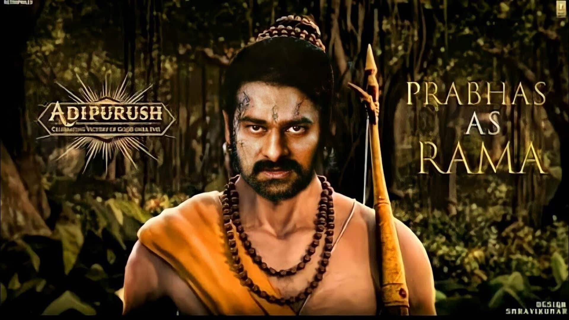 Adipurush: Prabhas kirti sanon starrer om raut film first teaser poster to release tomorrow morning