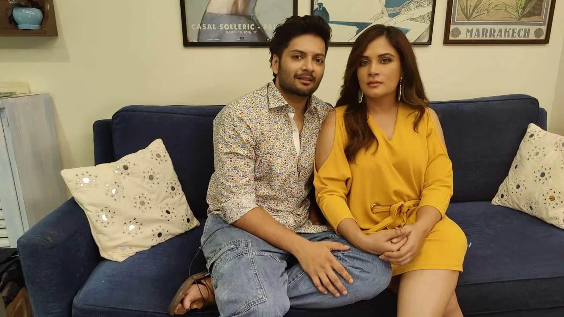 Ali Fazal Richa Chadha Shared a Audio Statement on Social media before their wedding
