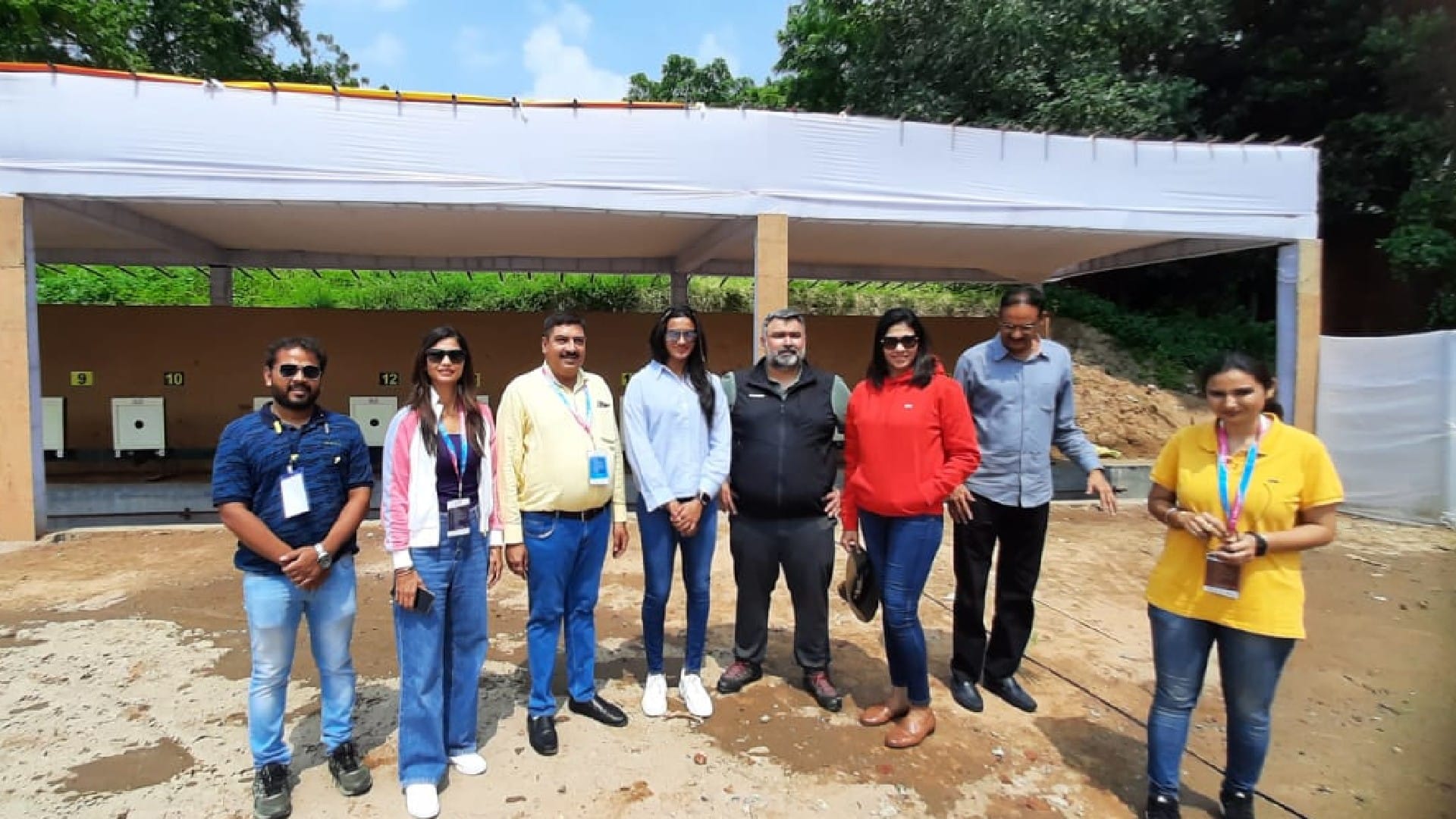 Anju Bobby George and PV Sindhu attended the National Games Opening Ceremony