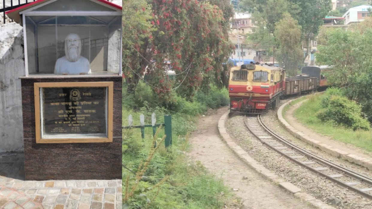 kalka shimla heritage railway track and role of baba bhalku